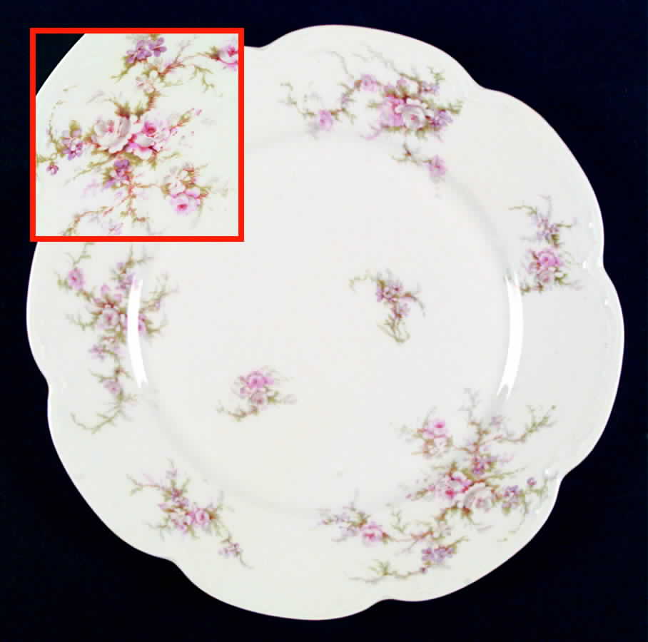 Schleiger 154D Dinner Plate by Haviland-1