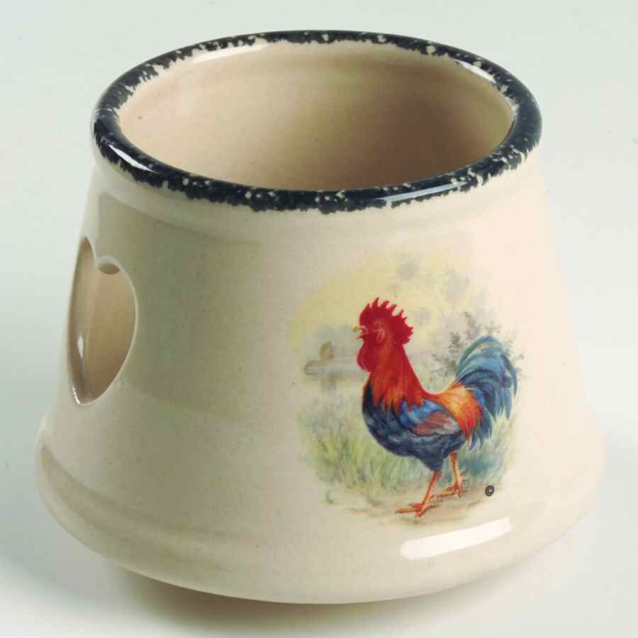 Rooster Burner/Ceramic Candleholder by Home & Garden Party-1