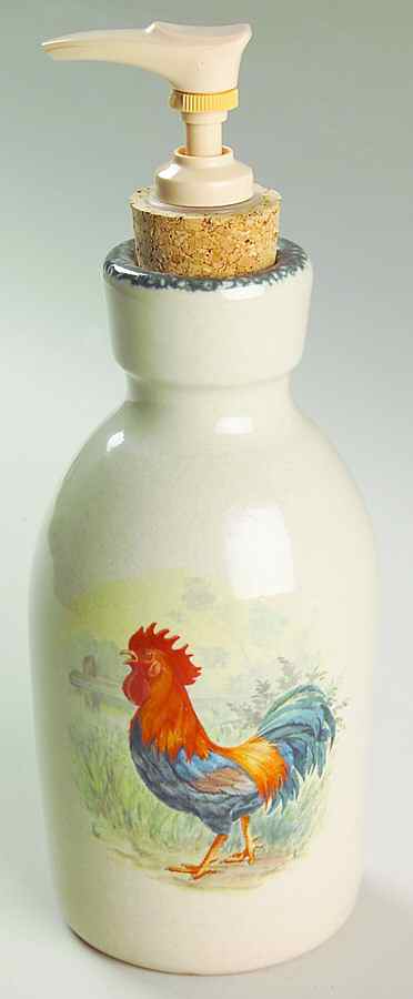 Rooster Lotion Dispenser by Home & Garden Party-1