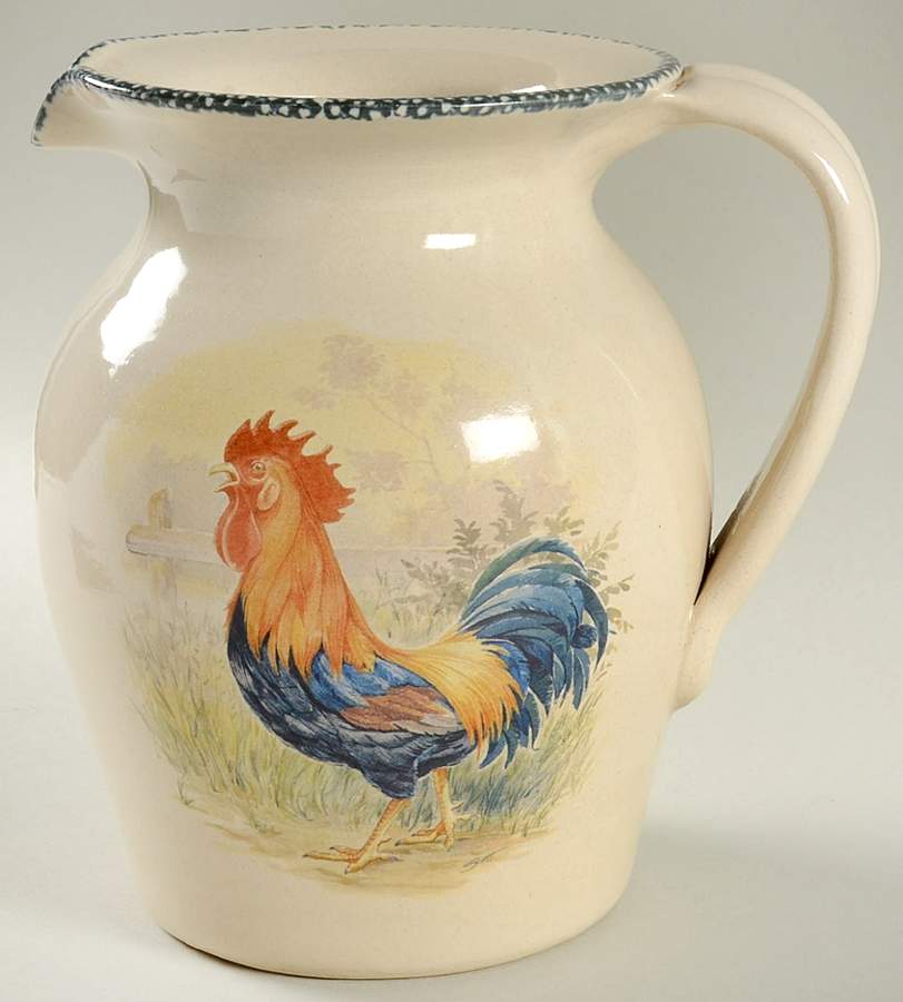 Rooster 56 Oz Pitcher by Home & Garden Party-1