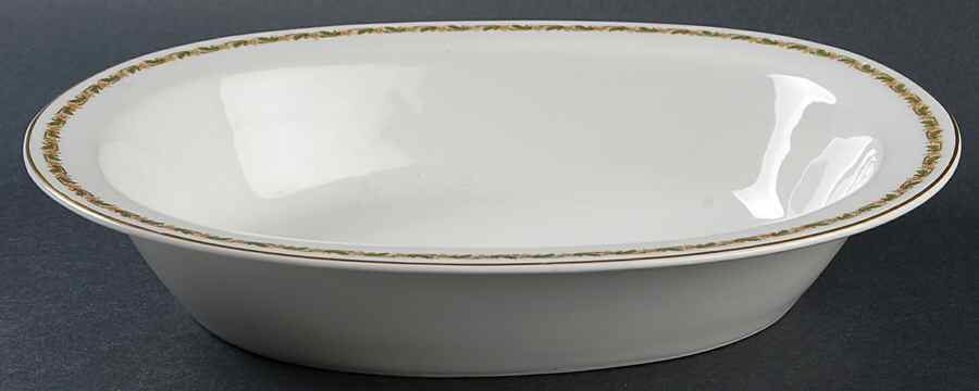 H1658 10" Oval Vegetable Bowl by Haviland-1