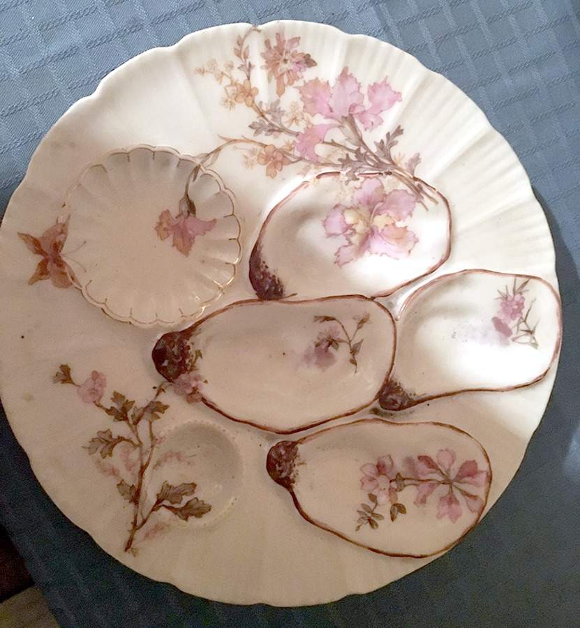 H1660 Oyster Plate by Haviland-1