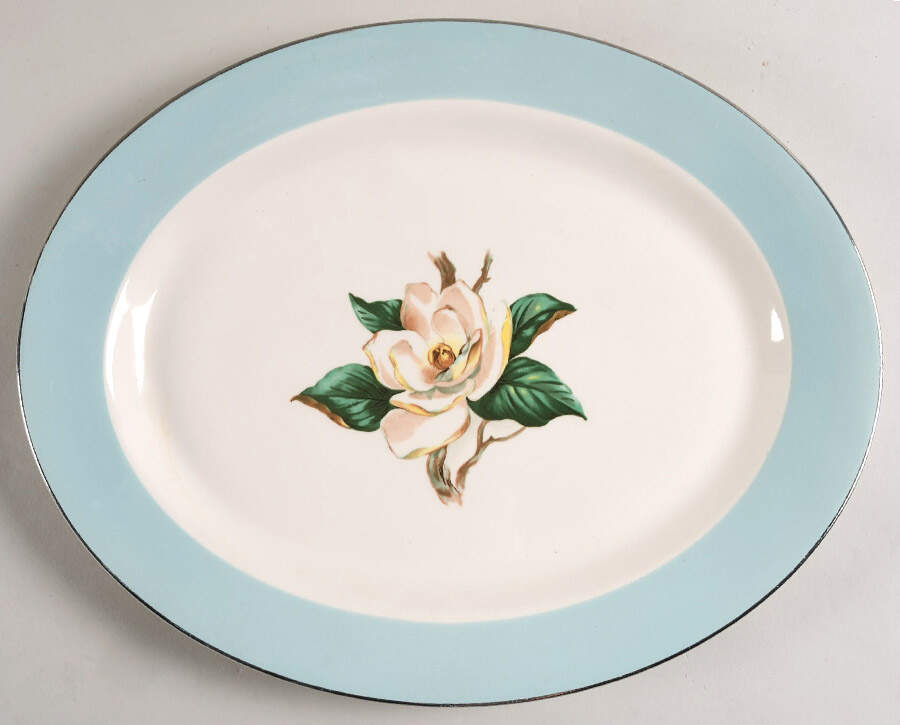 HLC3036 13" Oval Serving Platter by Homer Laughlin -1
