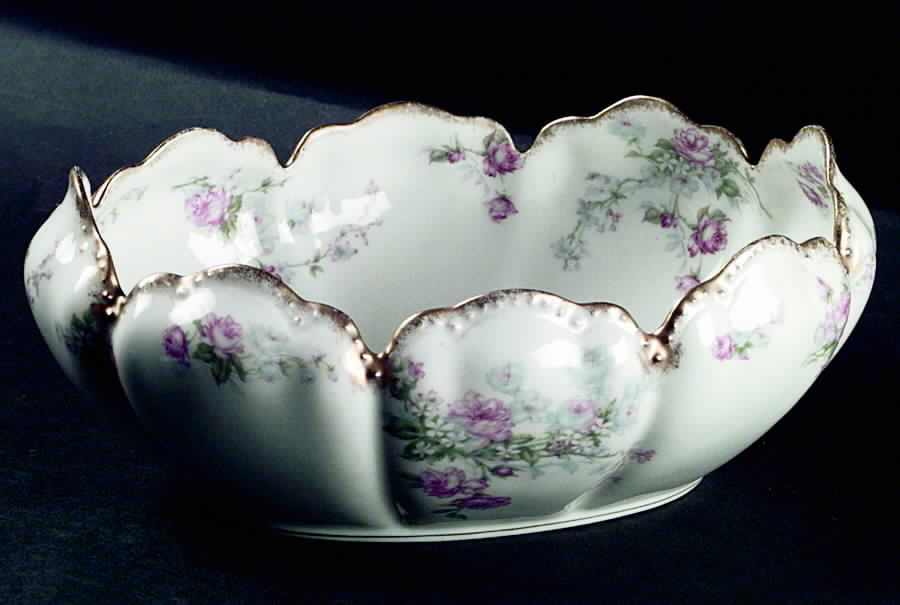 Schleiger 261-3 8" Oval Vegetable Bowl by Haviland-1
