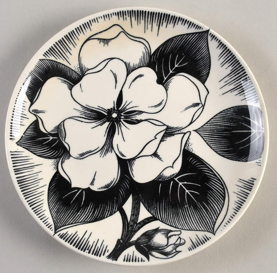 Malay Salad Plate by Homer Laughlin -1