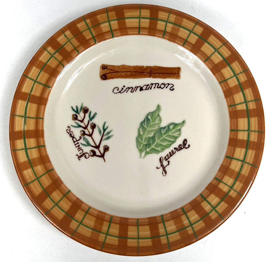 Spice of Life Salad Plate by Hartstone-1