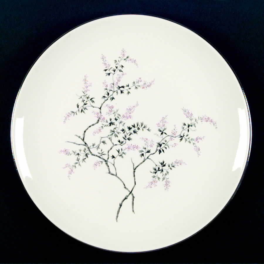 RY307 (PLATINUM TRIM) Dinner Plate by Homer Laughlin -1