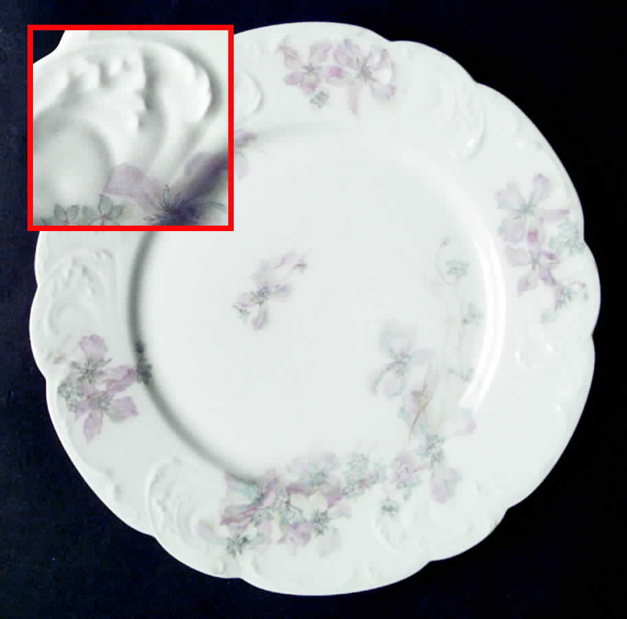 H1673 Luncheon Plate by Haviland-1