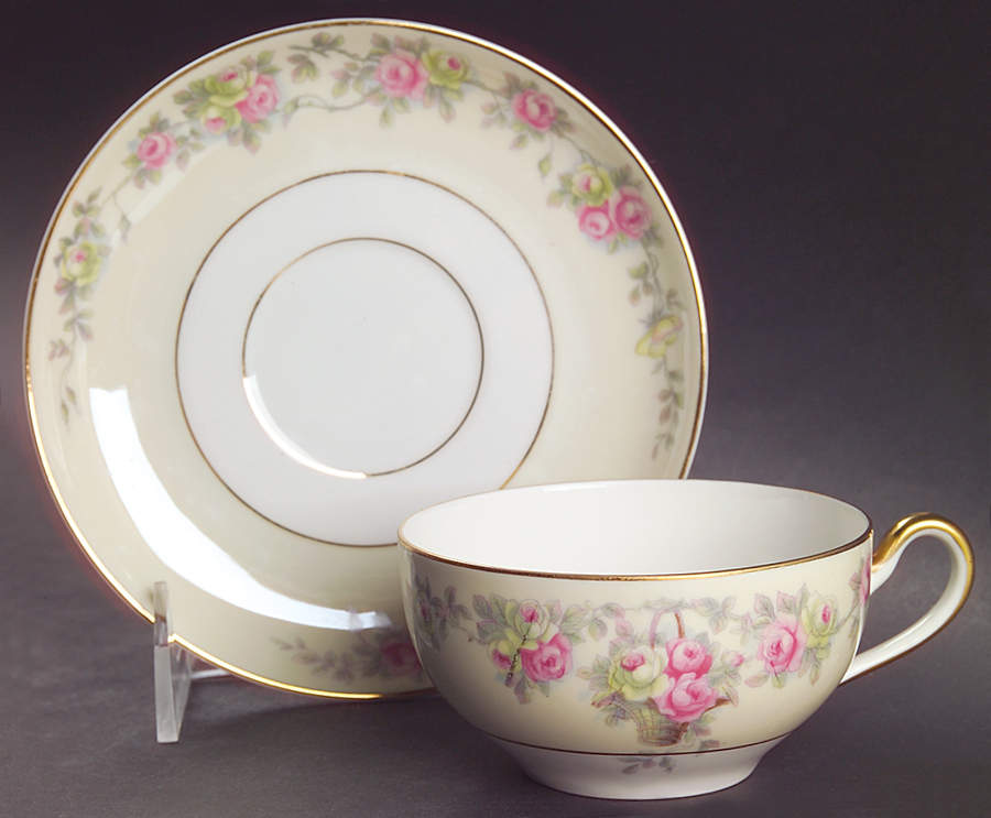 Palace Flat Cup & Saucer Set by Heinrich - H&C-1
