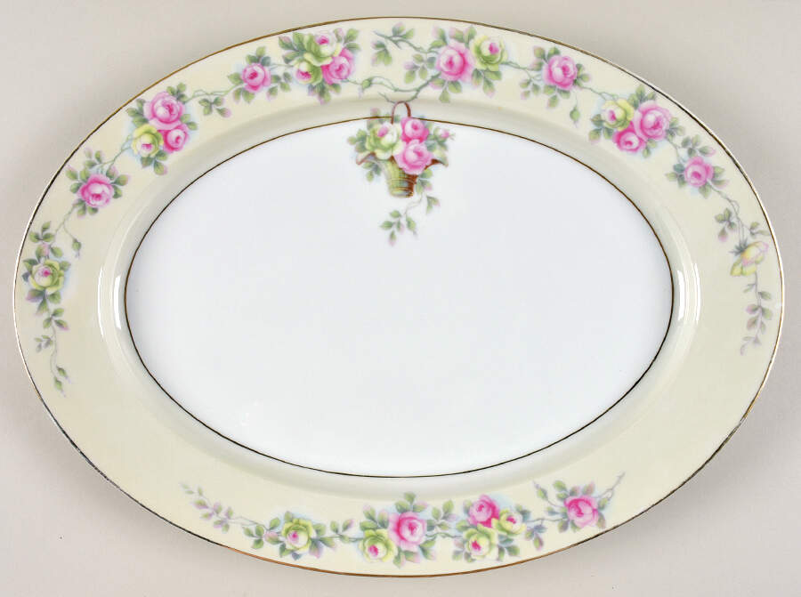 Palace 16" Oval Serving Platter by Heinrich - H&C-1