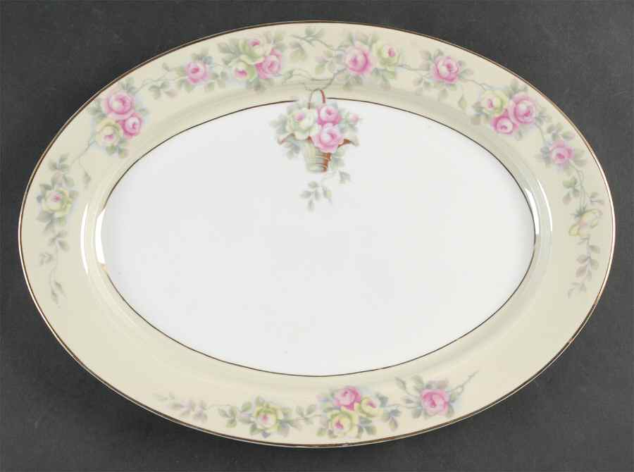 Palace 14" Oval Serving Platter by Heinrich - H&C-1