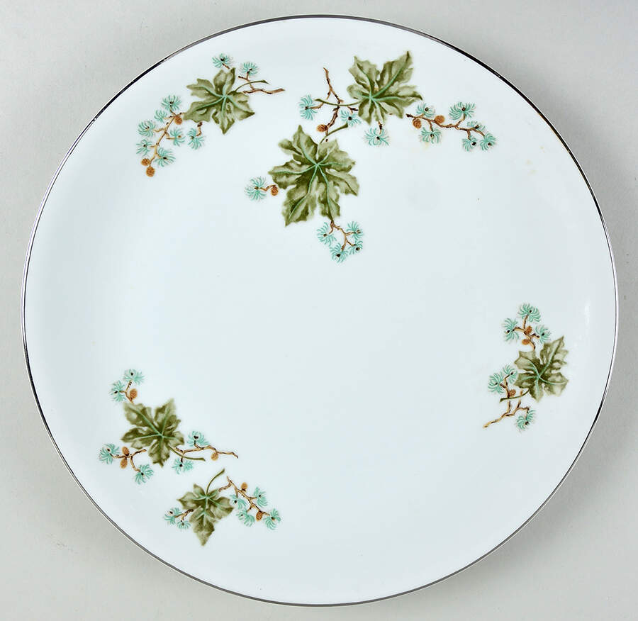 Vine Yard 12" Chop Plate (Round Platter) by Hira China-1