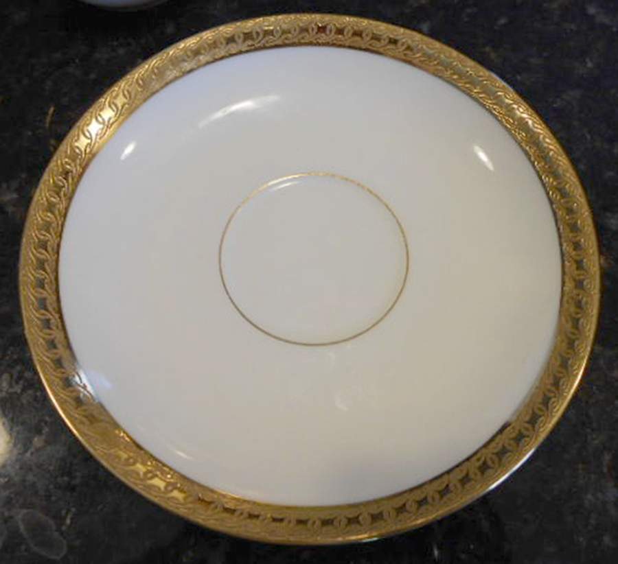 Harvard Saucer for Chocolate Cup by Haviland-1