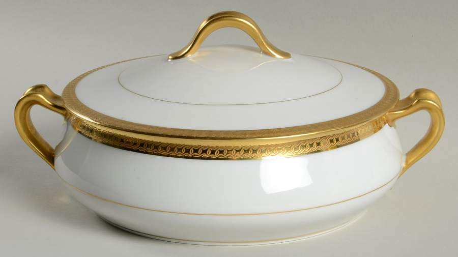 Harvard Round Covered Vegetable by Haviland-1