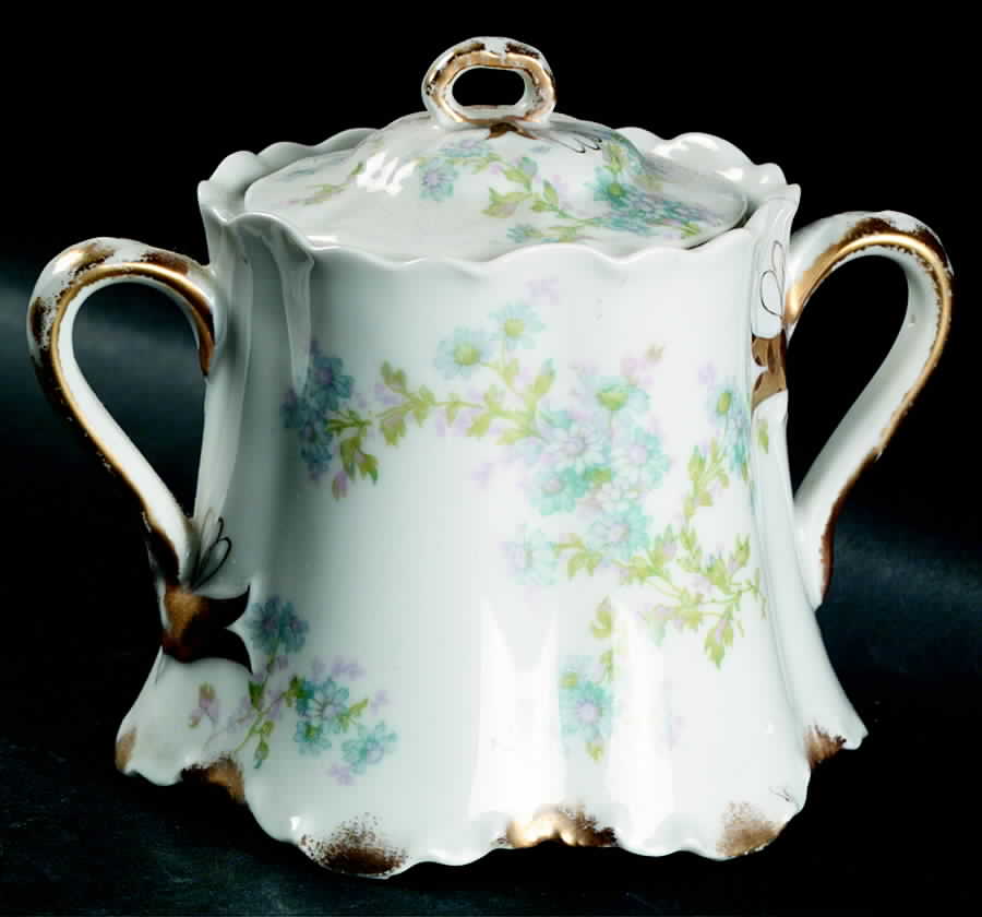 H1692 Sugar Bowl & Lid by Haviland-1