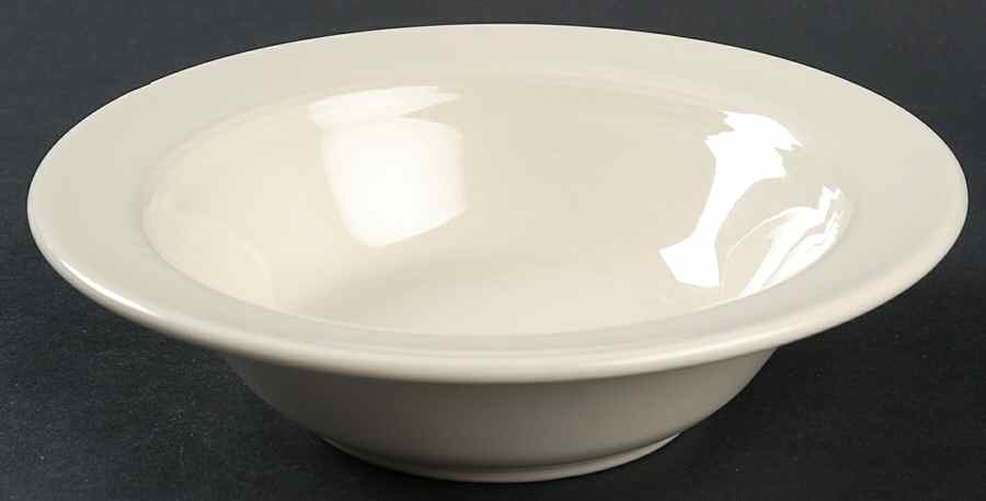 Harlequin White (Tablefair Shape) Individual Salad Bowl by Homer Laughlin -1