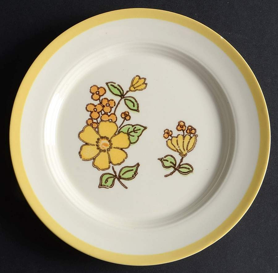 Suzanne Salad Plate by Homer Laughlin -1
