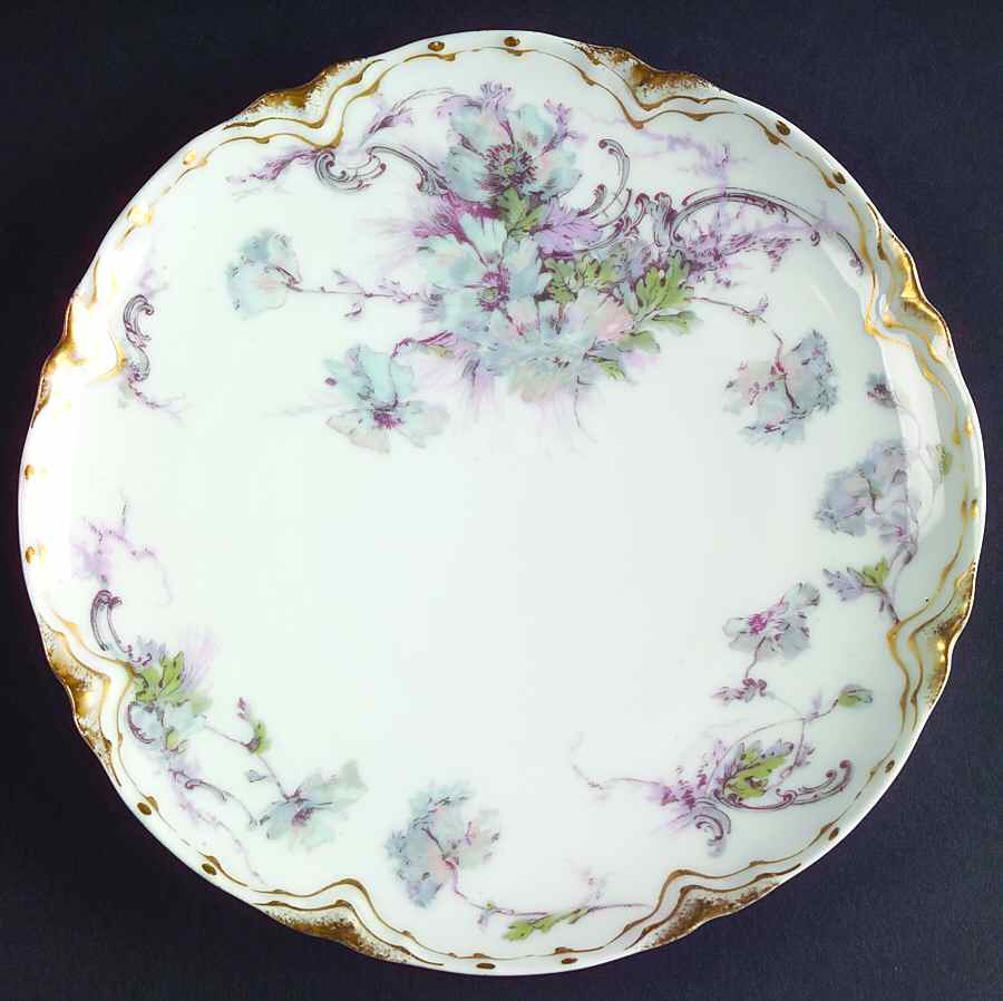 Schleiger 226-1 Coupe Salad Plate by Haviland-1