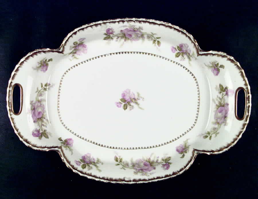 Schleiger 257-1 15" Oval Serving Platter by Haviland-1