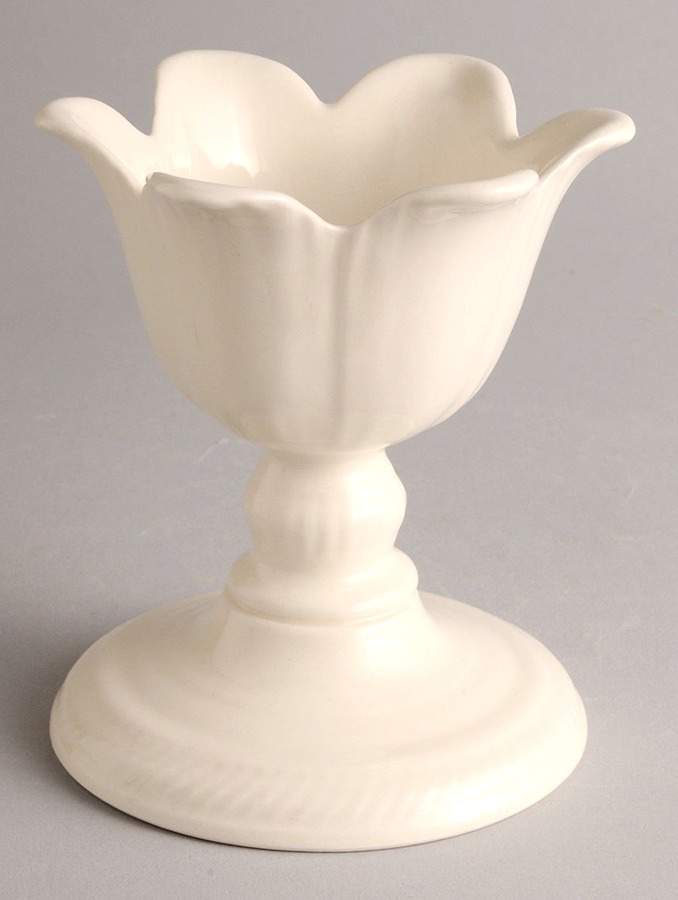 Creamware Solid Sweets Comport by Hartley Greens-1