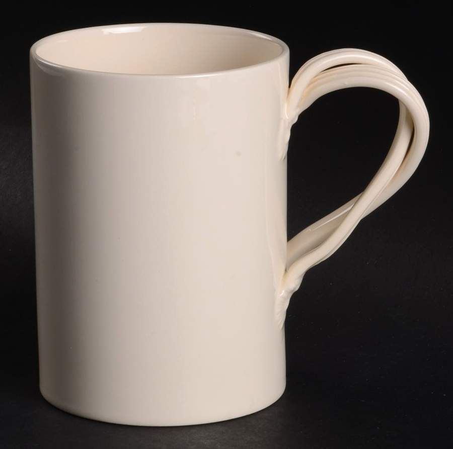 Creamware Solid Tankard by Hartley Greens-1
