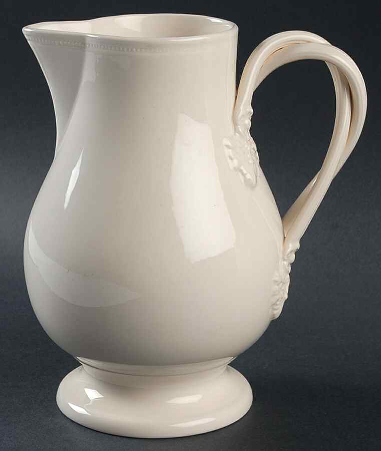 Creamware Solid Milk Jug by Hartley Greens-1