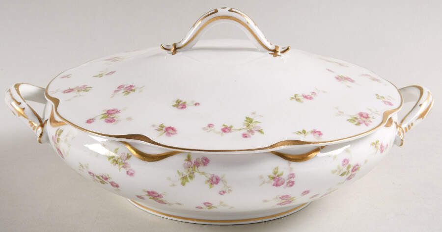 H1702 Round Covered Vegetable by Haviland-1