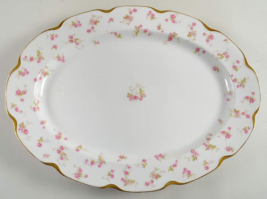 H1702 16" Oval Serving Platter by Haviland-1