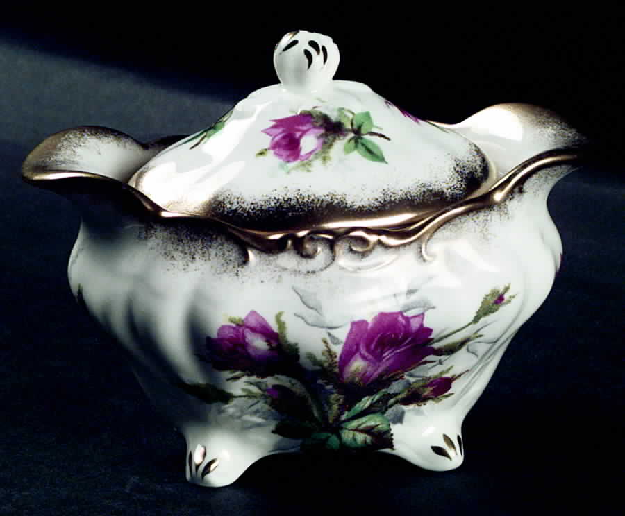 4195 Sugar Bowl & Lid by Hammersley-1
