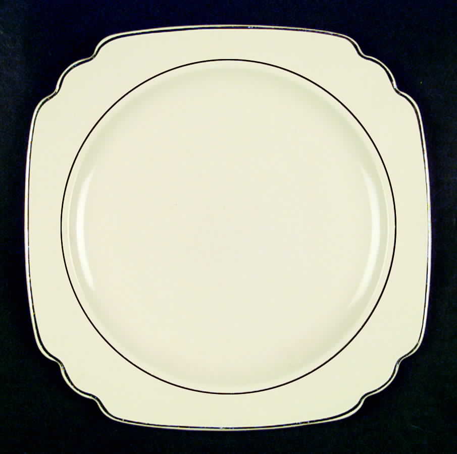 C96 Square Luncheon Plate by Homer Laughlin -1