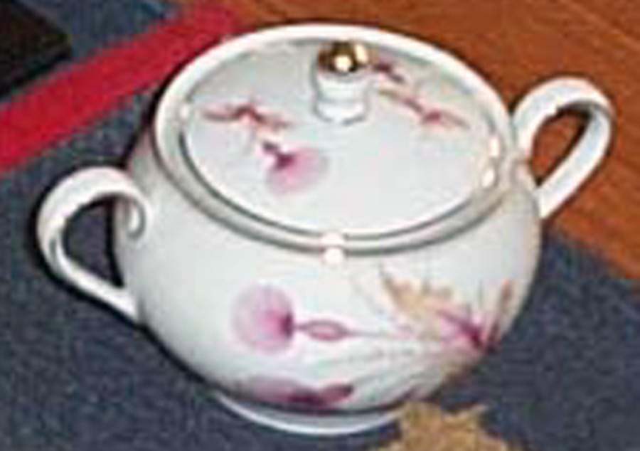 HEJ57 Sugar Bowl & Lid by Hertel Jacob-1