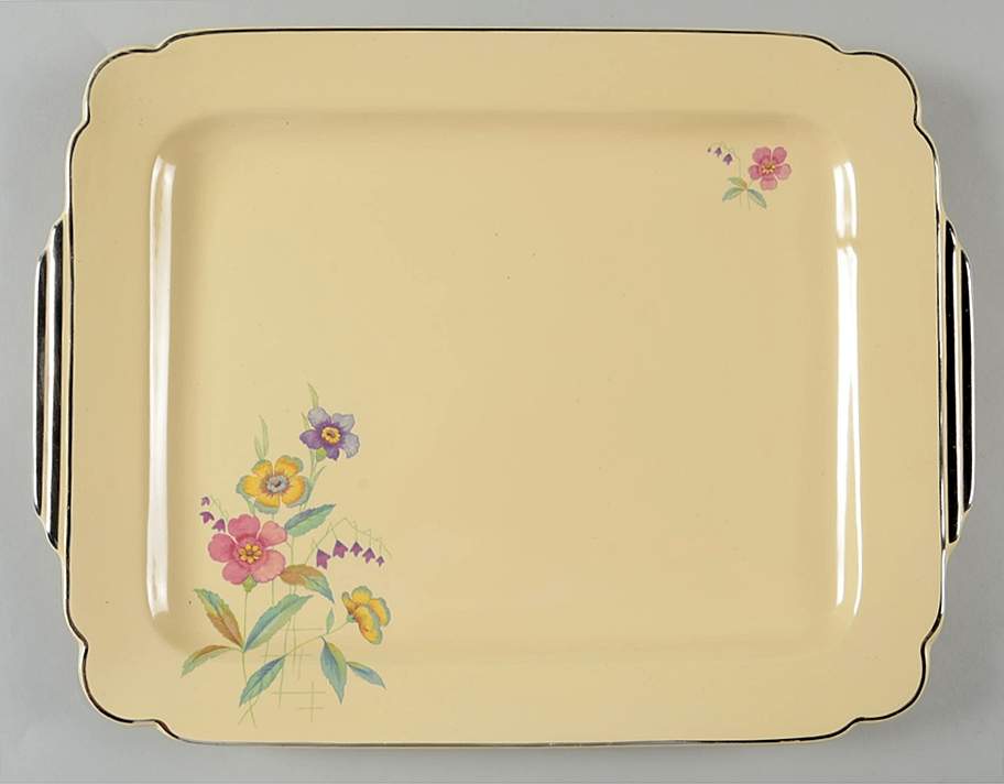 C2 15" Oval Serving Platter by Homer Laughlin -1