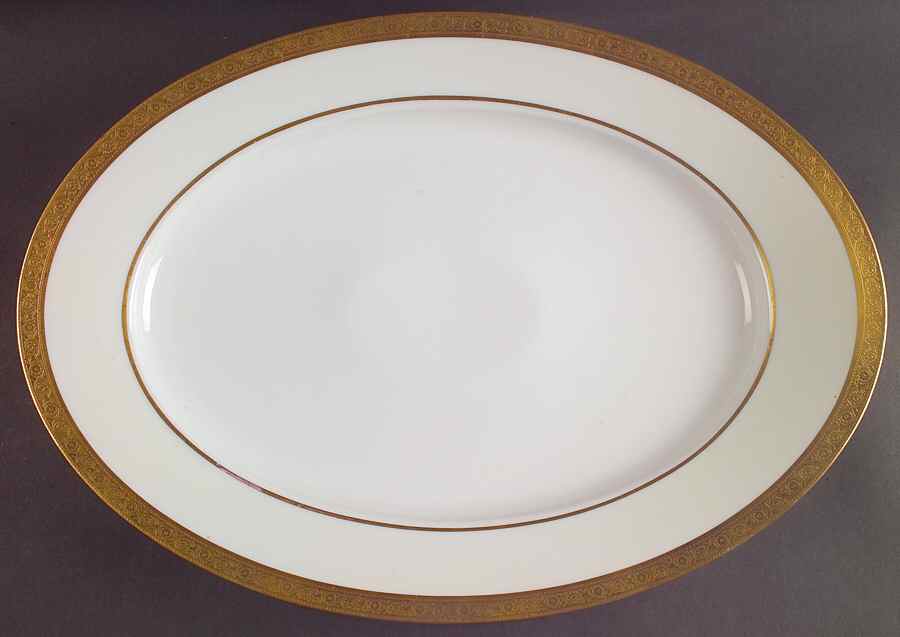 HUT993 16" Oval Serving Platter by Hutschenreuther-1