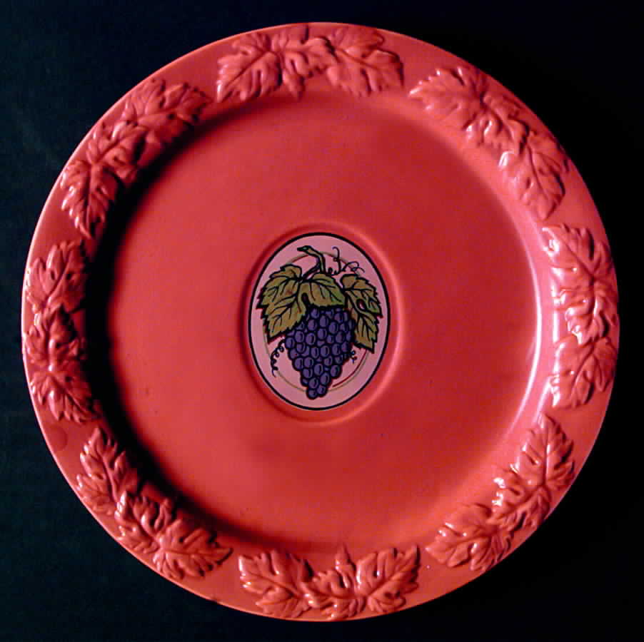 Wine Country Dinner Plate by Himark-1