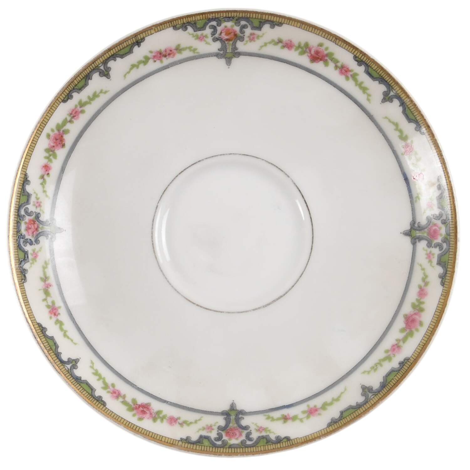 Schleiger 618-1 Saucer for Bouillon Cup by Haviland-1