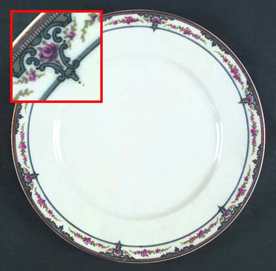 Schleiger 618-1 Dinner Plate by Haviland-1
