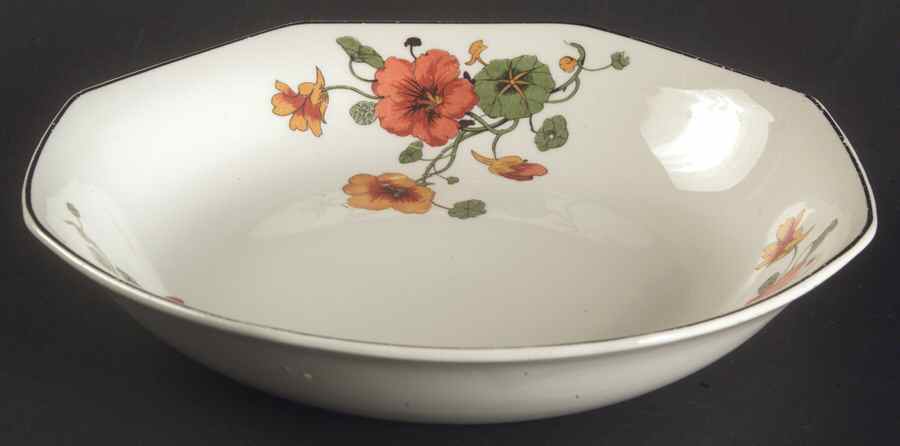 Y43 (Black Trim) Coupe Soup Bowl by Homer Laughlin -1