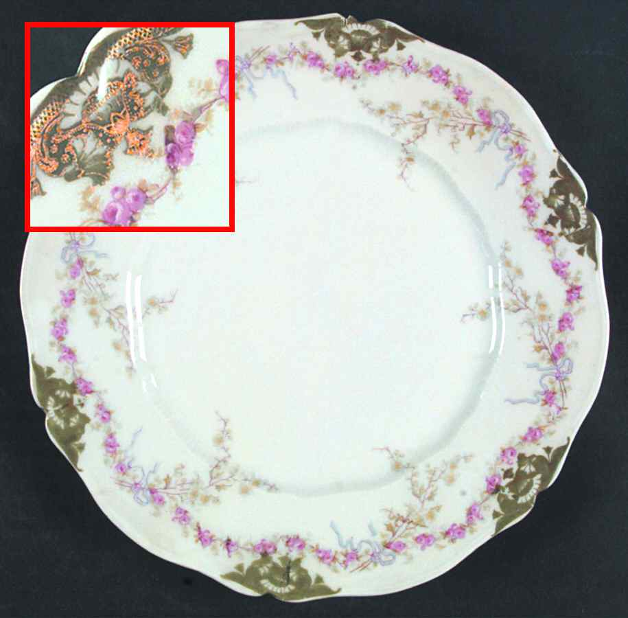 H1712 Luncheon Plate by Haviland-1