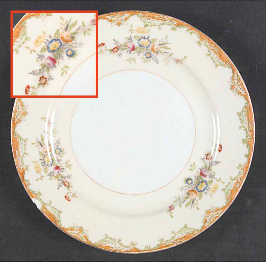 HIR79 Salad Plate by Hira China-1