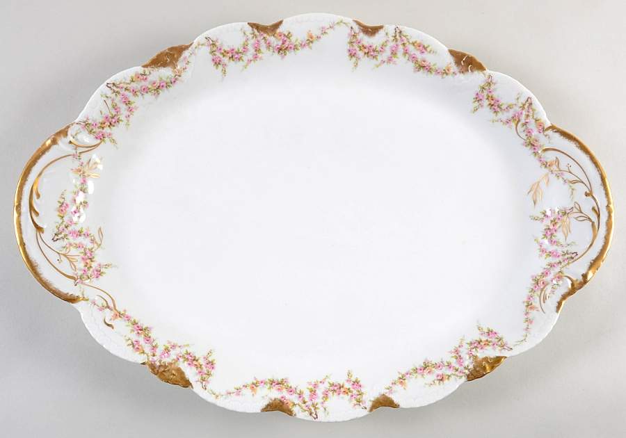 Schleiger 145-2 18" Oval Serving Platter by Haviland-1