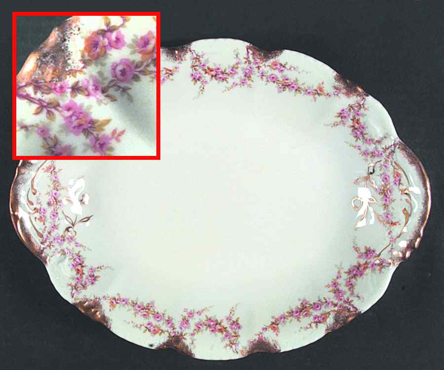 Schleiger 145-2 11" Oval Vegetable Bowl by Haviland-1