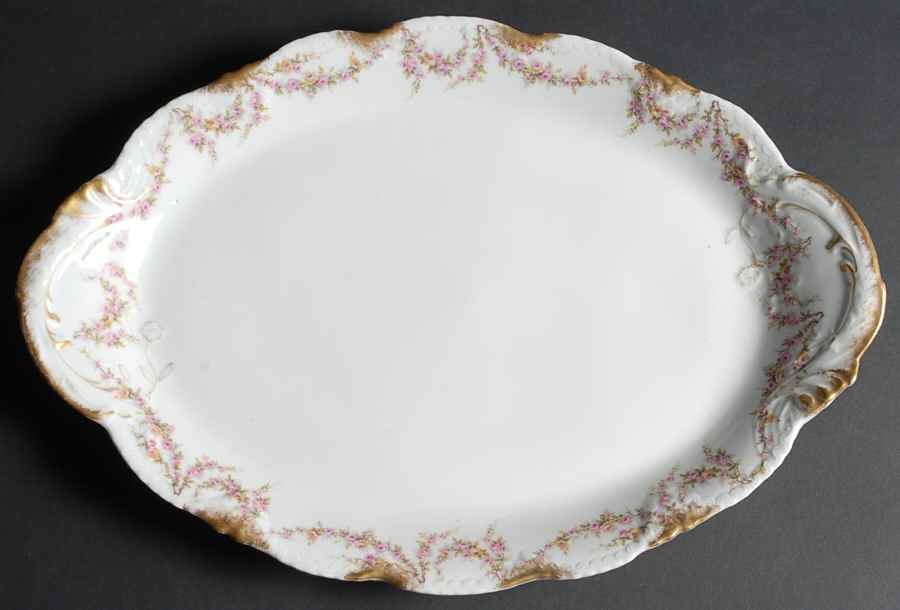 Schleiger 145-2 16" Oval Serving Platter by Haviland-1
