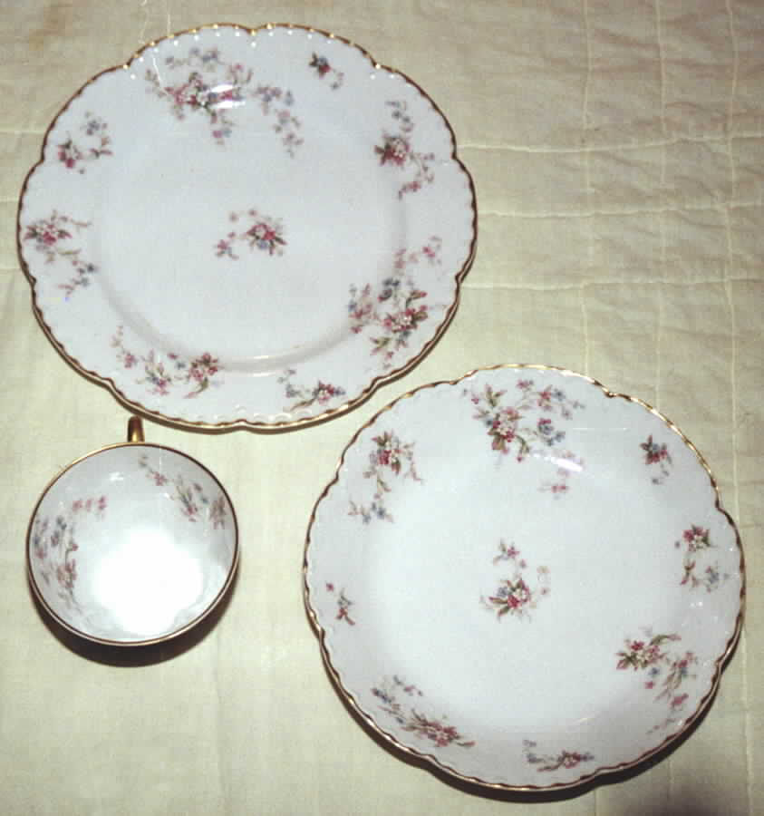Schleiger 434-1 Coupe Soup Bowl by Haviland-1
