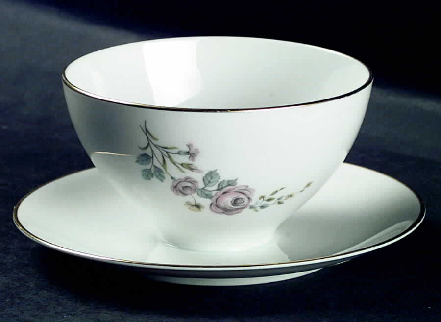 9797 Gravy Boat with Attached Underplate by Hutschenreuther-1