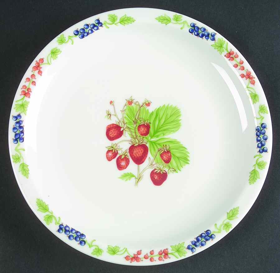 Berries Salad Plate by Haviland-1