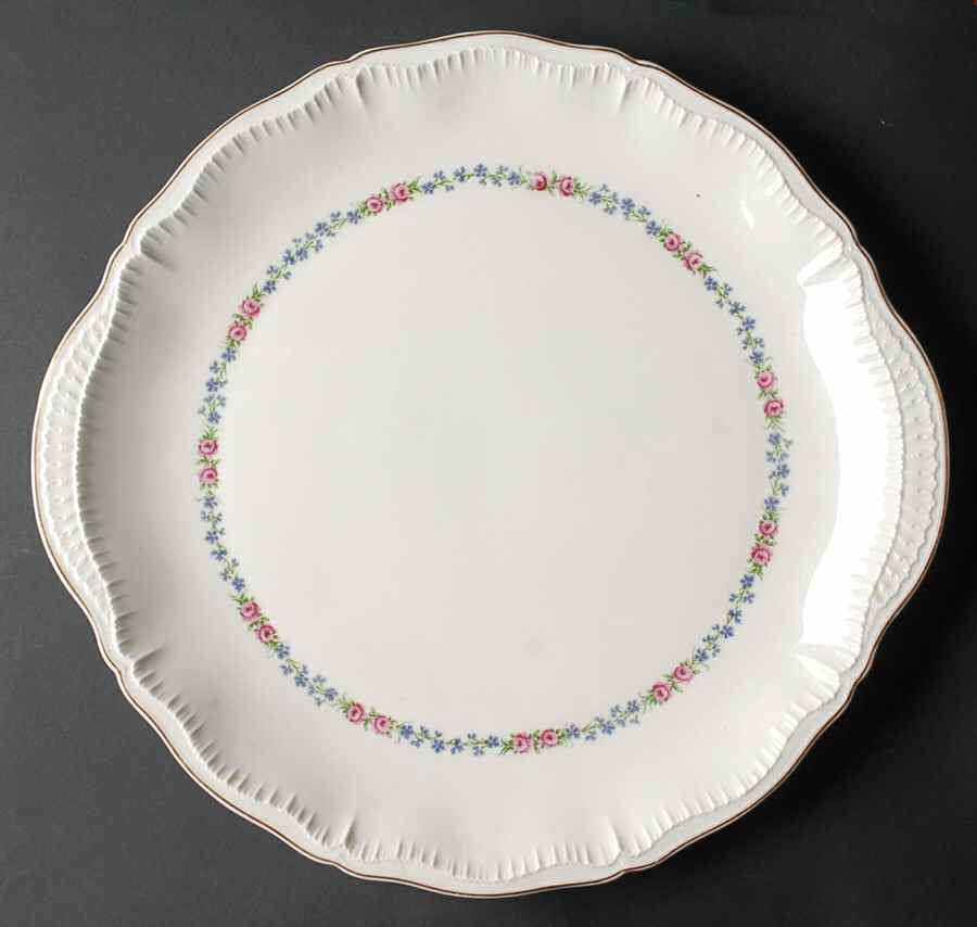 Nancy 15" Chop Plate (Round Platter) by Haviland-1