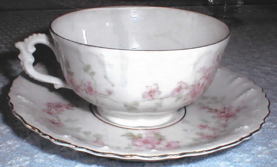 9216 Footed Cup & Saucer Set by Habsburg-1