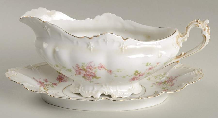 9216 Gravy Boat & Underplate by Habsburg-1