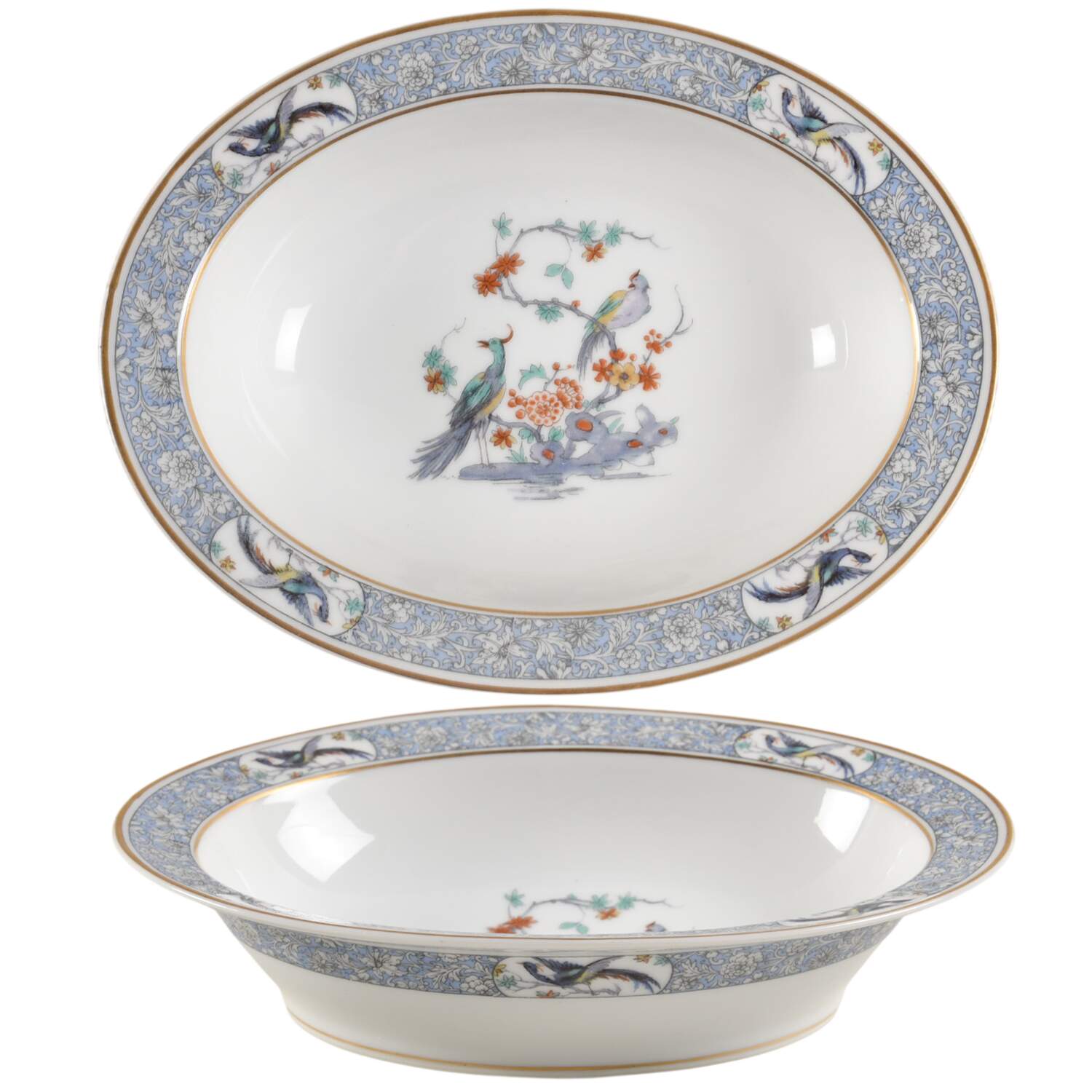H1745 9" Oval Vegetable Bowl by Haviland-1