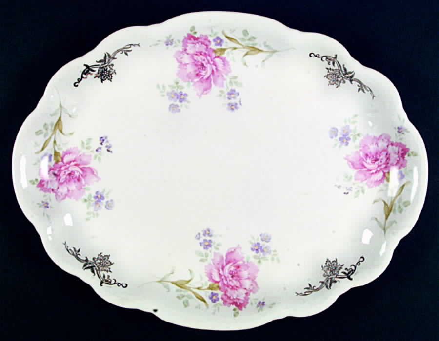 HLC2190 13" Oval Serving Platter by Homer Laughlin -1